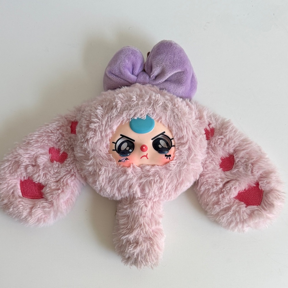 Baby Three Magic Mirror Series Blind Box Plush Mirror Keychain